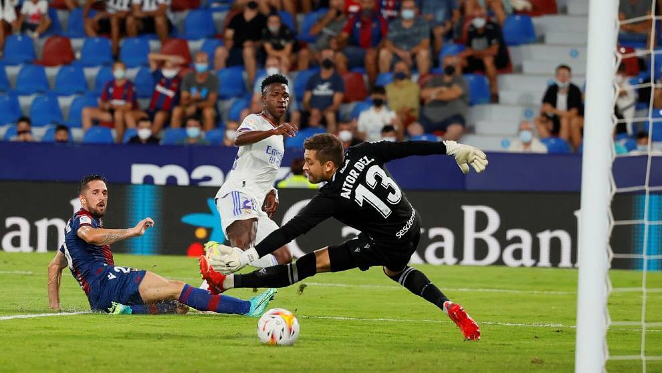 Trận đấu Levante - Real Madrid 6 bàn thắng đẹp