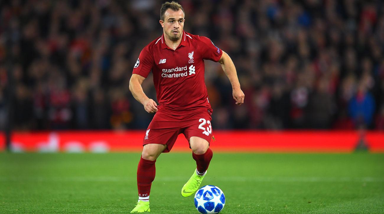 Vừa qua Liverpool vừa đồng ý bán tiền vệ Xherdan Shaqiri cho Lyon