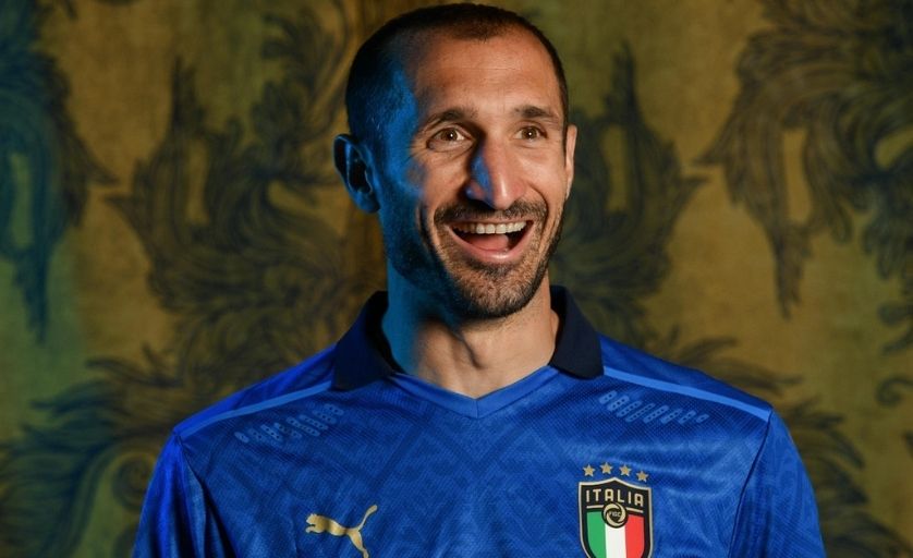 Giorgio Chiellini mùa trước là cầu thủ của Juventus