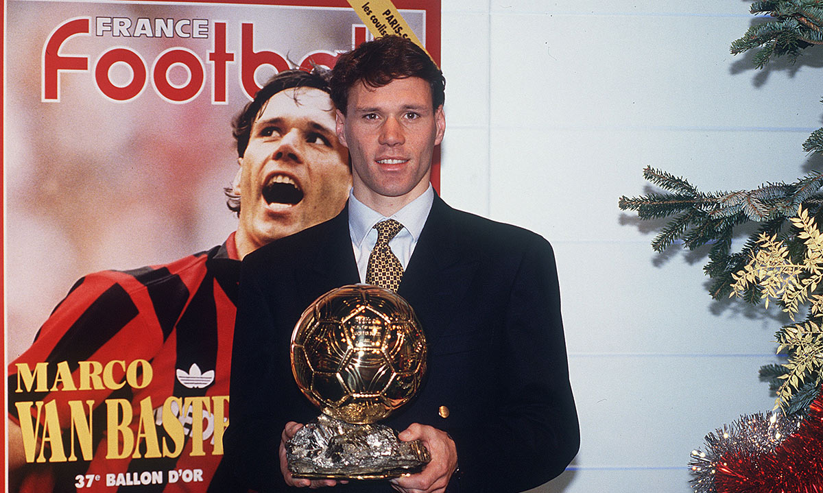 Vị trí thứ 5: Marco van Basten – 3 lần